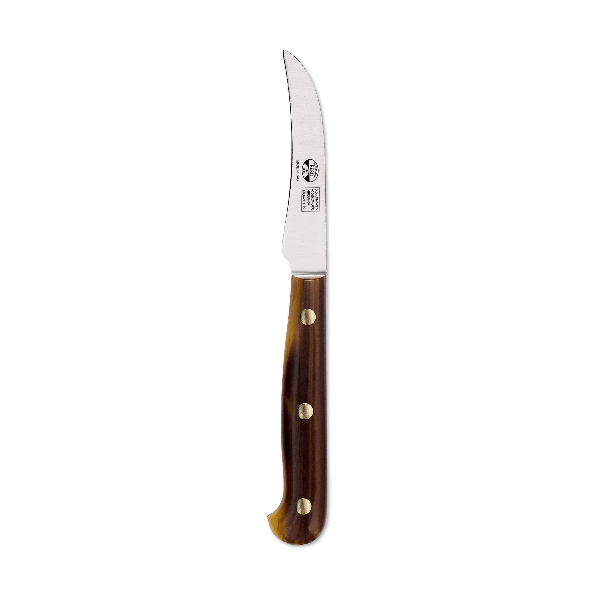 Coltello Curved Paring Knife Cornotech Handle