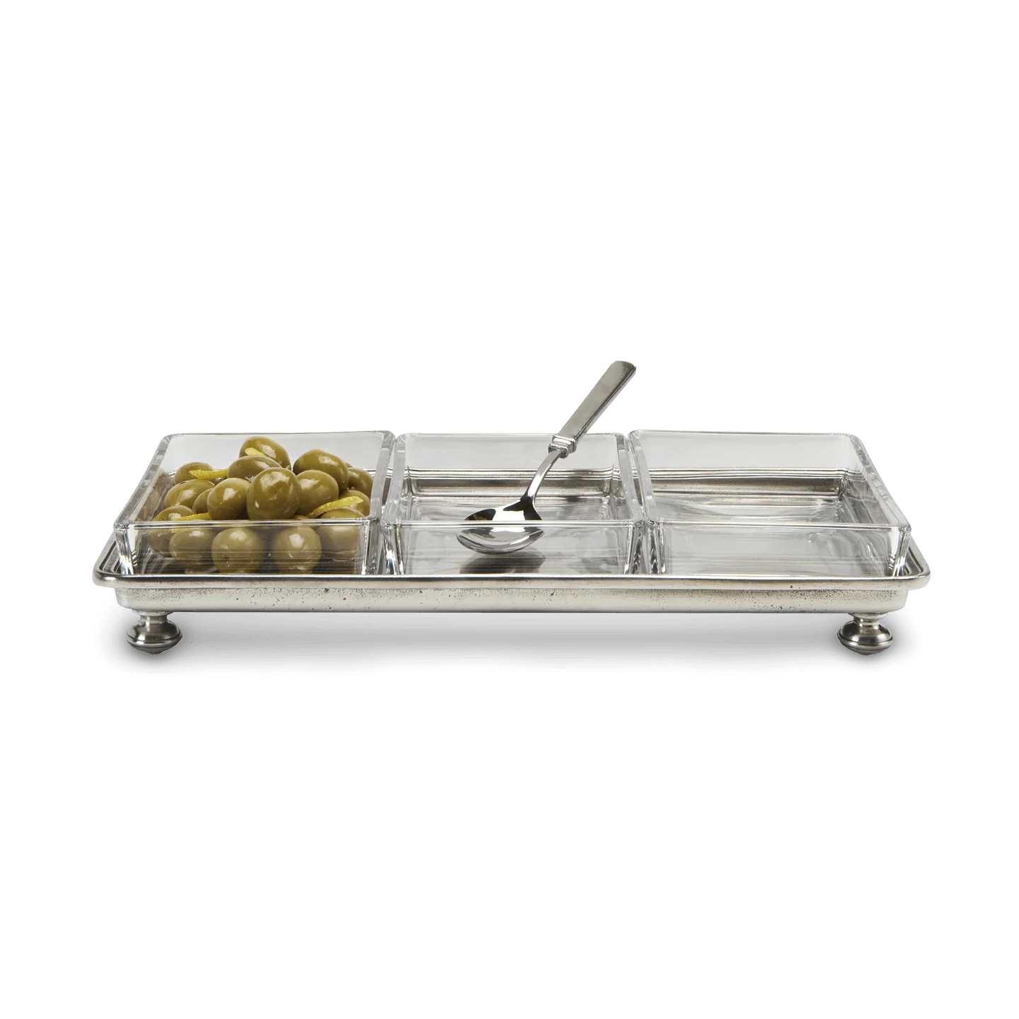 Footed Crudité Tray