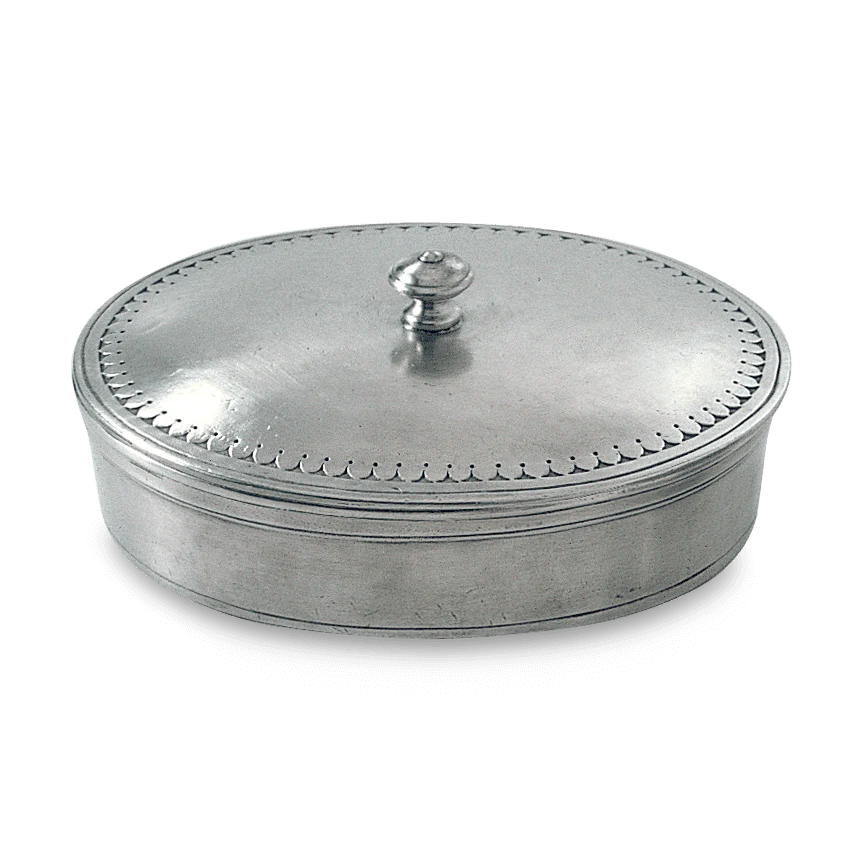Oval Lidded Box