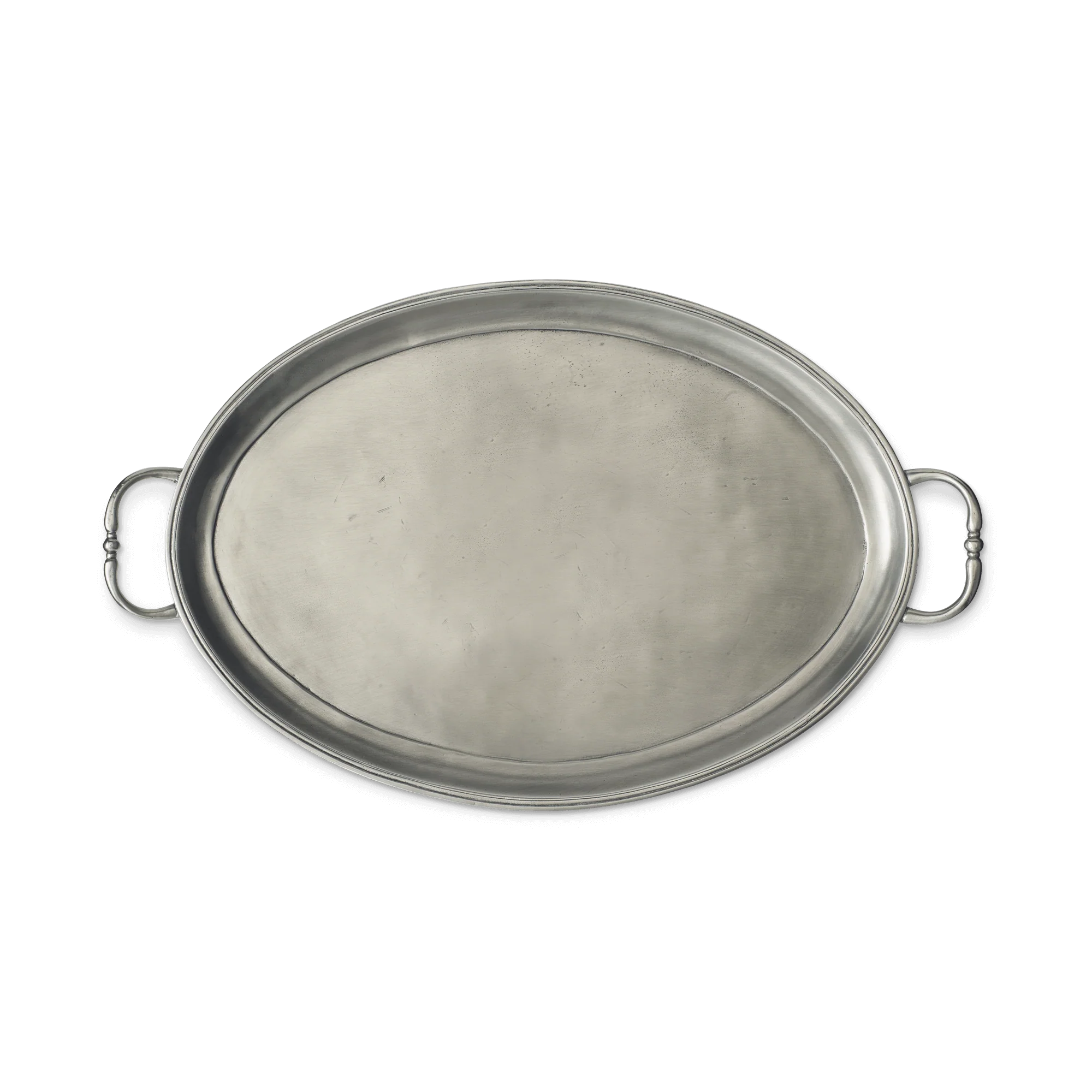 Oval Tray with Handles, Medium