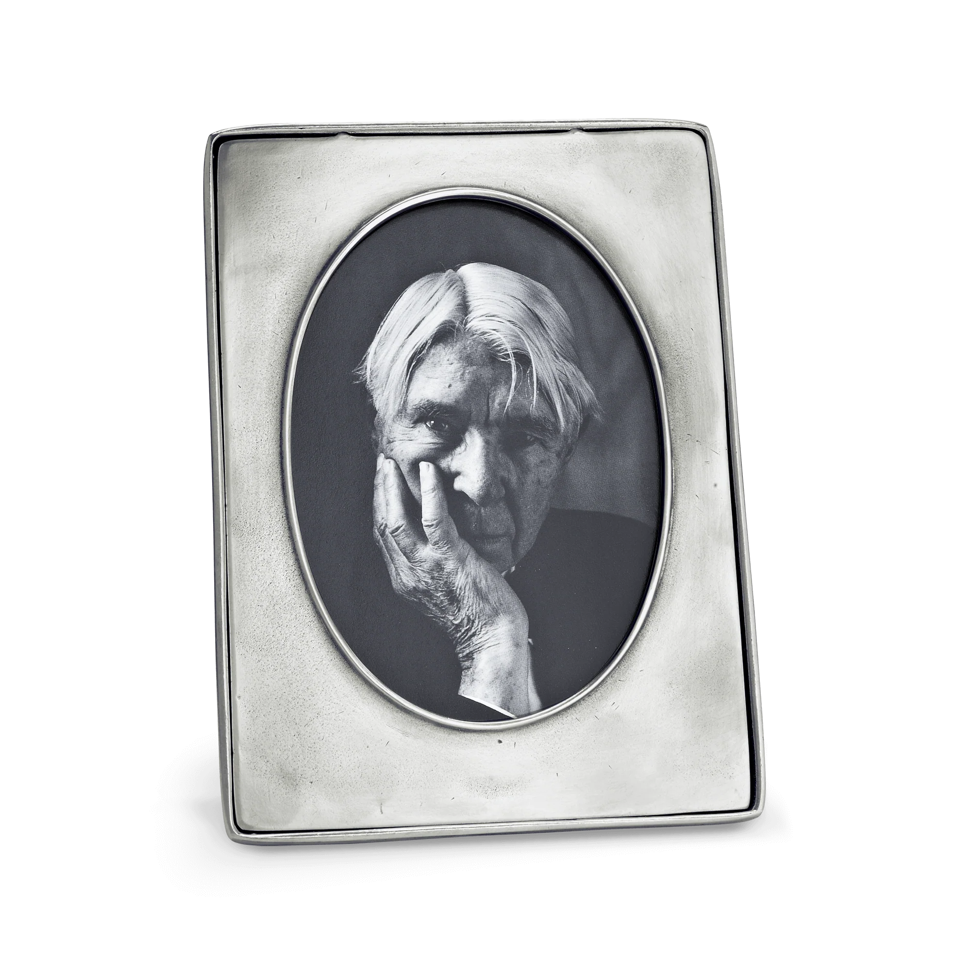 Piemonte Peltro Oval Frame - Image 2